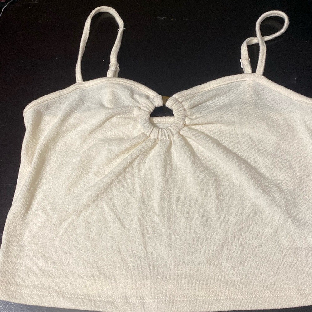 Belly shirt crop top length 13 inches by 9 inches